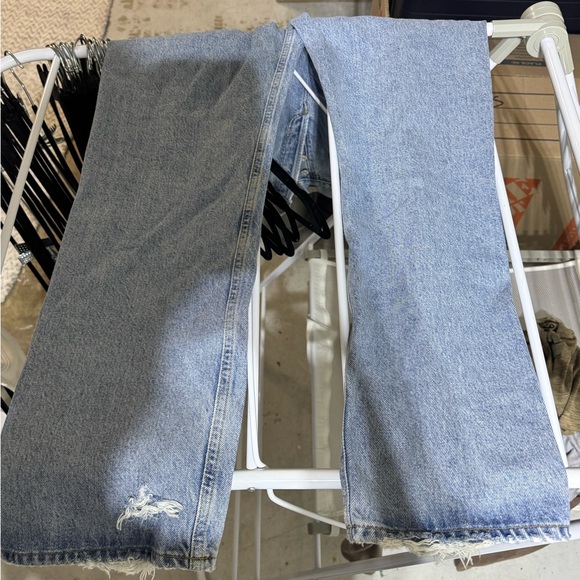 Agolde 90's Mid Rise Loose Fit In Captured A069c-1141 Size 27 - Picture 3 of 7